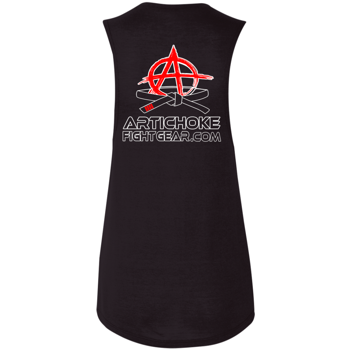 Artichoke Fight Gear Custom Design #15. Proper Quitter. Ladies' Flowy Muscle Tank