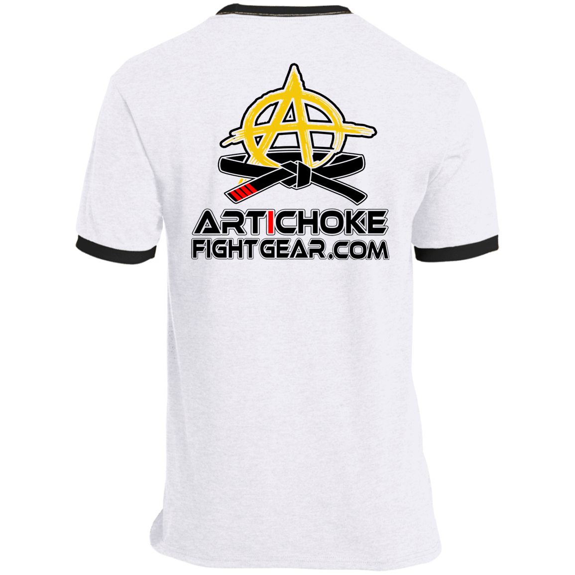 Artichoke Fight Gear Custom Design #2. USE ARMBARS. Ringer Tee