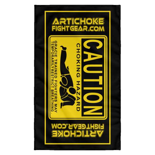 AFG Custom Design #07. CAUTION: CHOKING HAZARD. Wall Flag