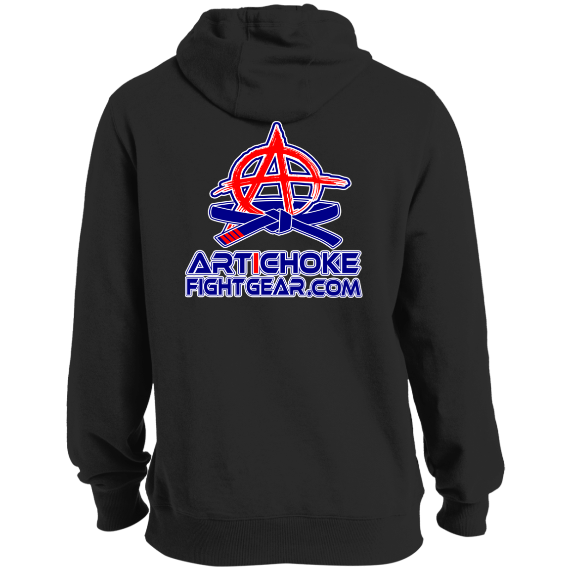 Artichoke Fight Gear Custom Design #4. MLB style BJJ. Tall Pullover Hoodie