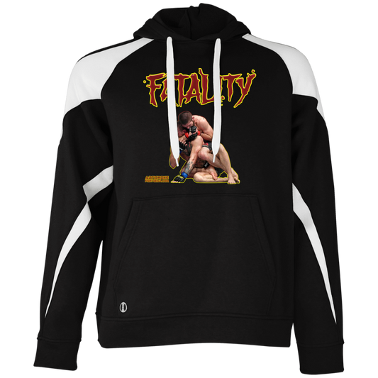 Artichoke Fight Gear Custom Design #21. FATLAITY! Colorblock Fleece Hoodie