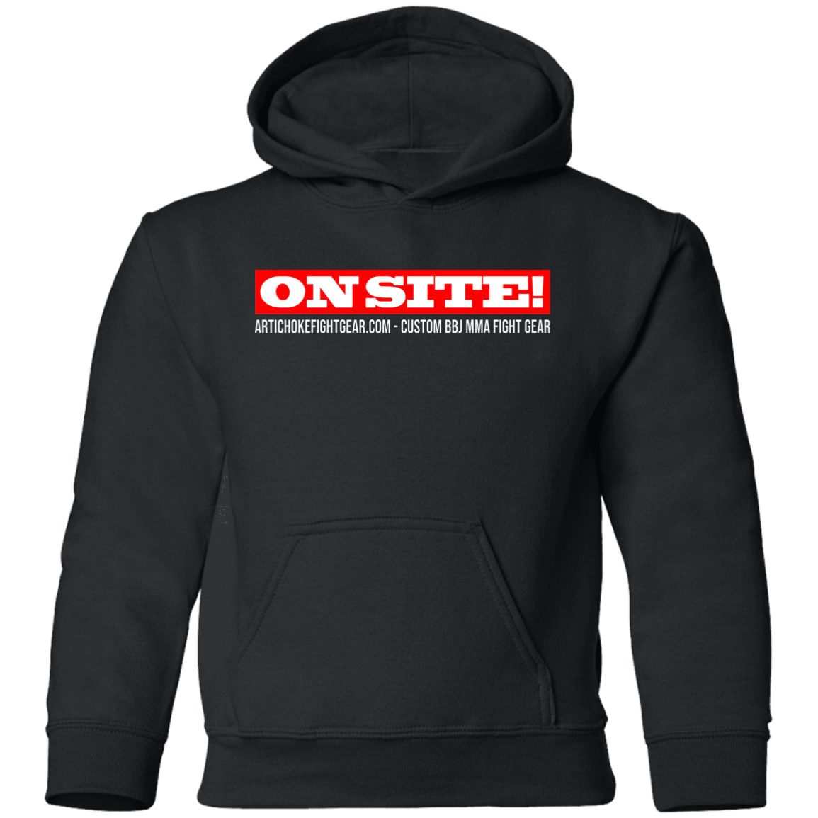 Artichoke Fight Gear Custom Design #14. ON SITE! Youth Pullover Hoodie