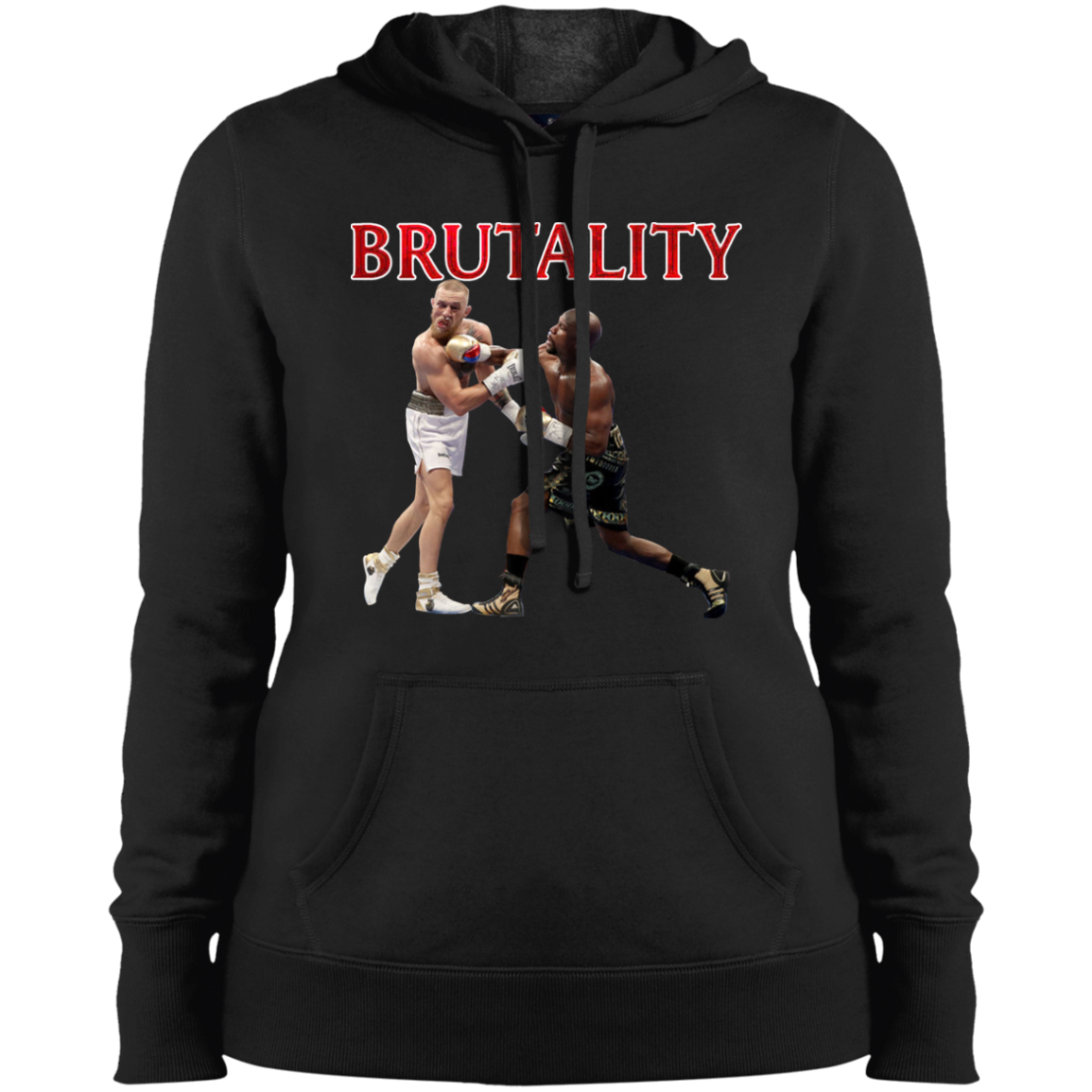 Artichoke Fight Gear Custom Design #5. Brutality! Ladies' Pullover Hooded Sweatshirt