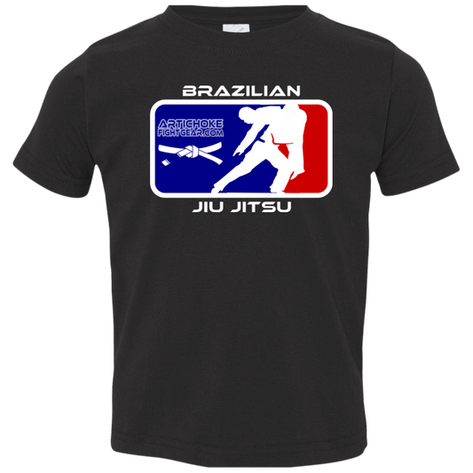 Artichoke Fight Gear Custom Design #4. MLB style BJJ. Toddler Jersey T-Shirt