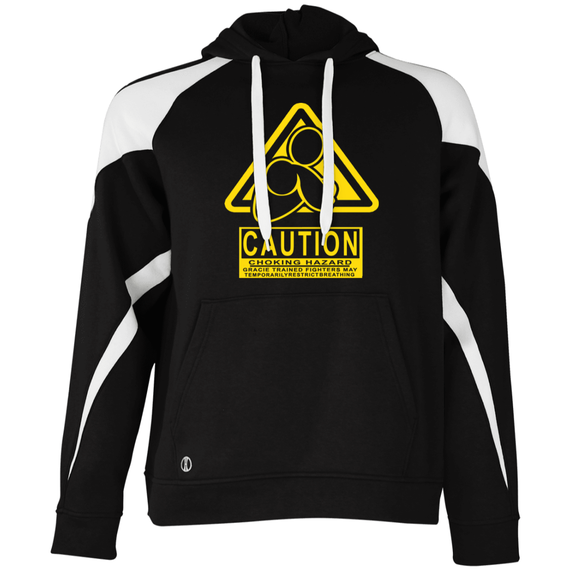 AFG Custom Design #07. CAUTION: CHOKING HAZARD. Colorblock Fleece Hoodie