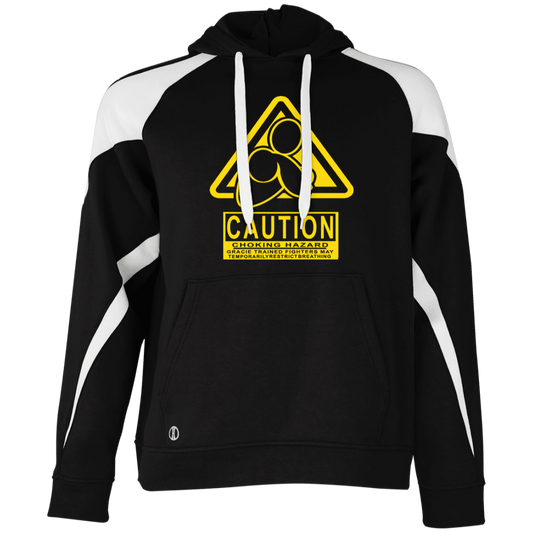 AFG Custom Design #07. CAUTION: CHOKING HAZARD. Colorblock Fleece Hoodie