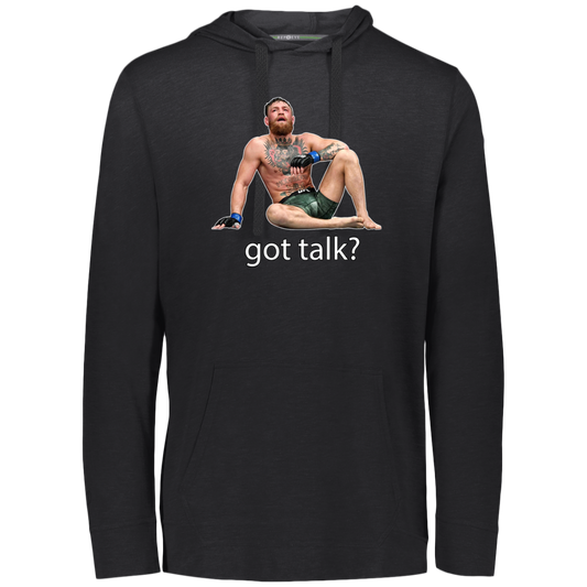 Artichoke Fight Gear Custom Design #10. Got Talk? Eco Triblend T-Shirt Hoodie