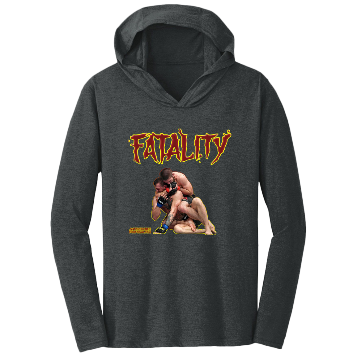 Artichoke Fight Gear Custom Design #21. FATLAITY! Triblend T-Shirt Hoodie