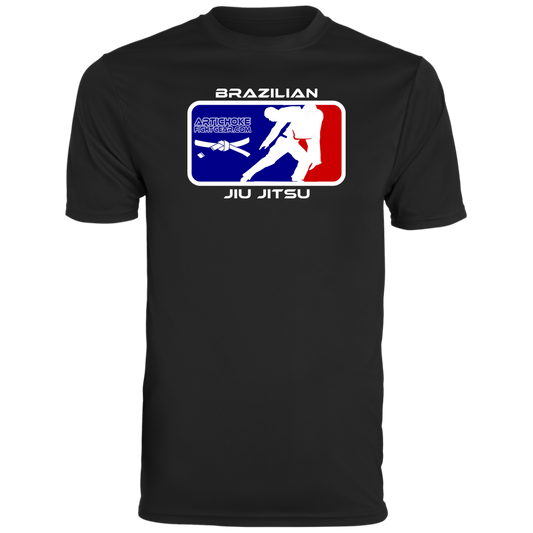 Artichoke Fight Gear Custom Design #4. MLB style BJJ. Youth Moisture-Wicking Tee