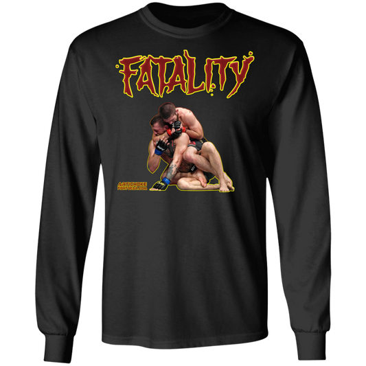 Artichoke Fight Gear Custom Design #21. FATLAITY! 100% Cotton Long Sleeve