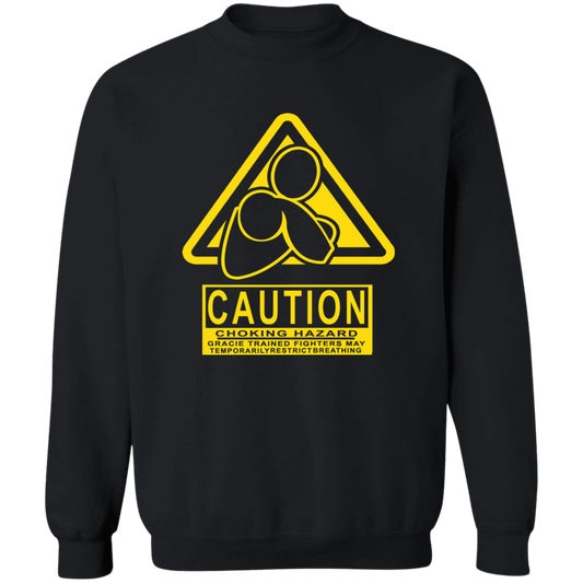 AFG Custom Design #07. CAUTION: CHOKING HAZARD. Crewneck Pullover Sweatshirt