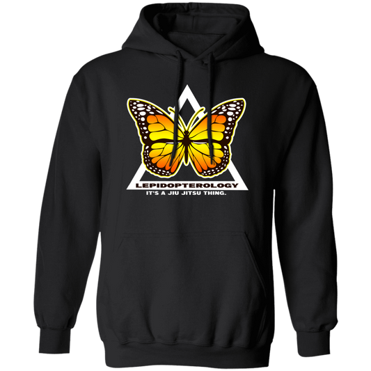 Artichoke Fight Gear Custom Design #6. Lepidopterology (Study of butterflies). Butterfly Guard. Basic Pullover Hoodie