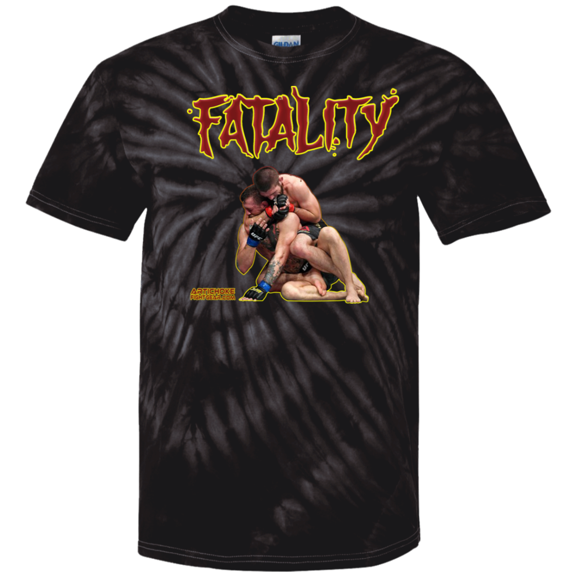 Artichoke Fight Gear Custom Design #21. FATLAITY! Youth Tie Dye T-Shirt