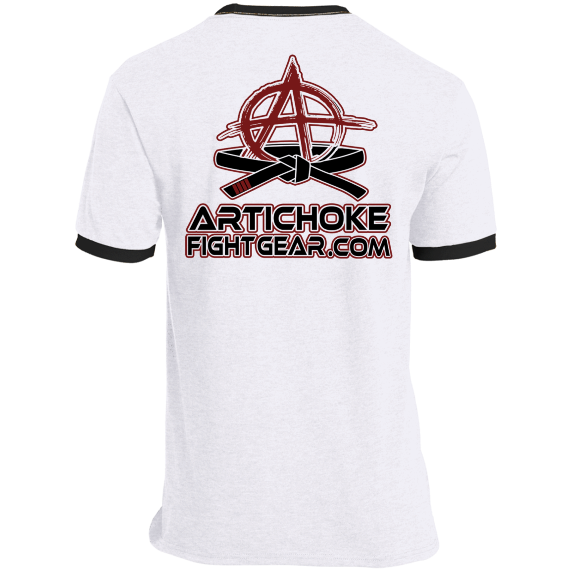 Artichoke Fight Gear Custom Design #21. FATLAITY! Ringer Tee