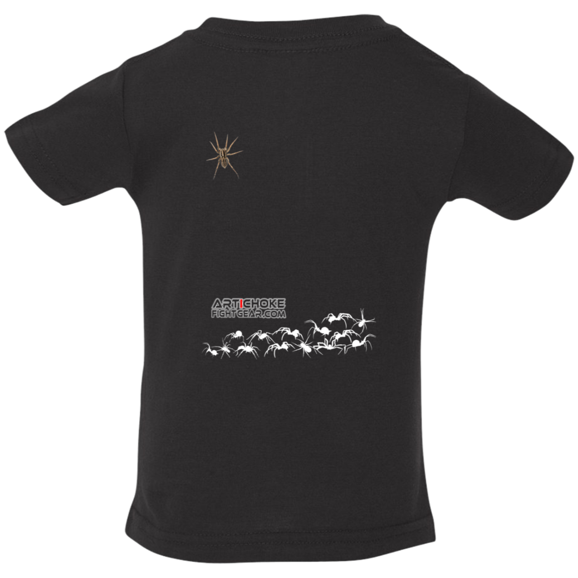 Artichoke Fight Gear Custom Design #1. Arachnophobia: Fear of Spiders. Spider Guard. It's a Jiu Jitsu Thing. Infant Jersey T-Shirt