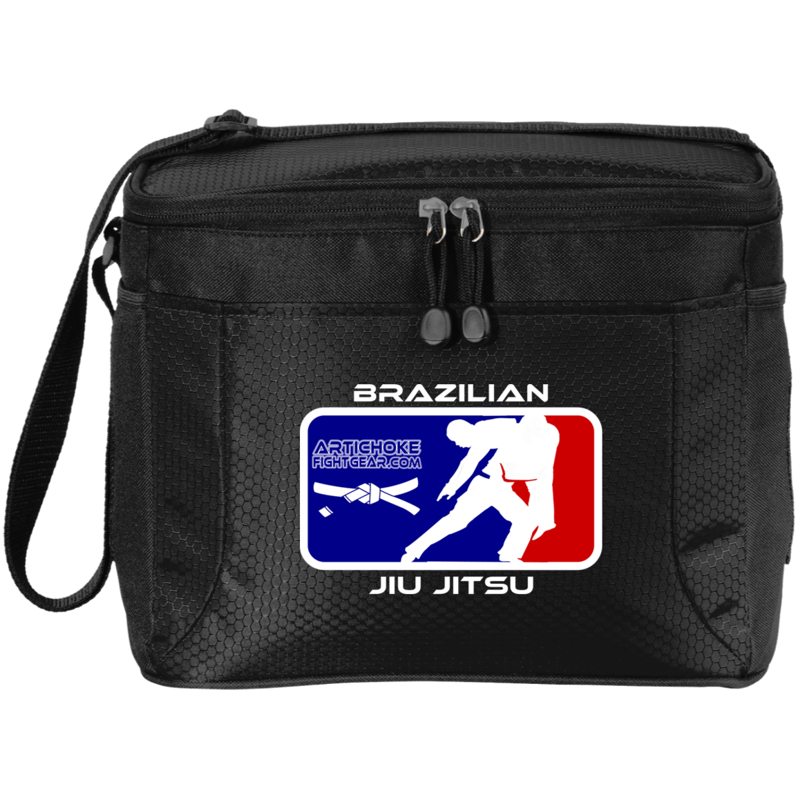 Artichoke Fight Gear Custom Design #4. MLB style BJJ. 12-Pack Cooler