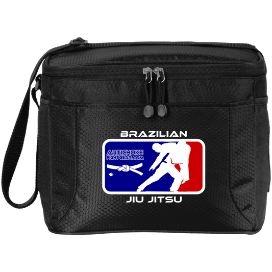 Artichoke Fight Gear Custom Design #4. MLB style BJJ. 12-Pack Cooler