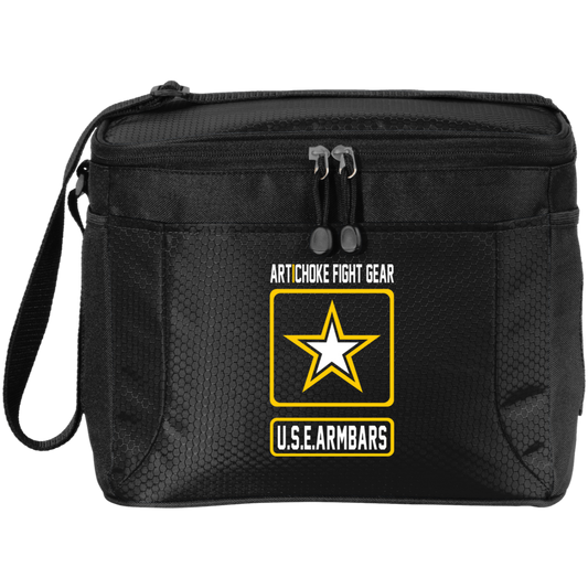 Artichoke Fight Gear Custom Design #2. USE ARMBARS. 12-Pack Cooler