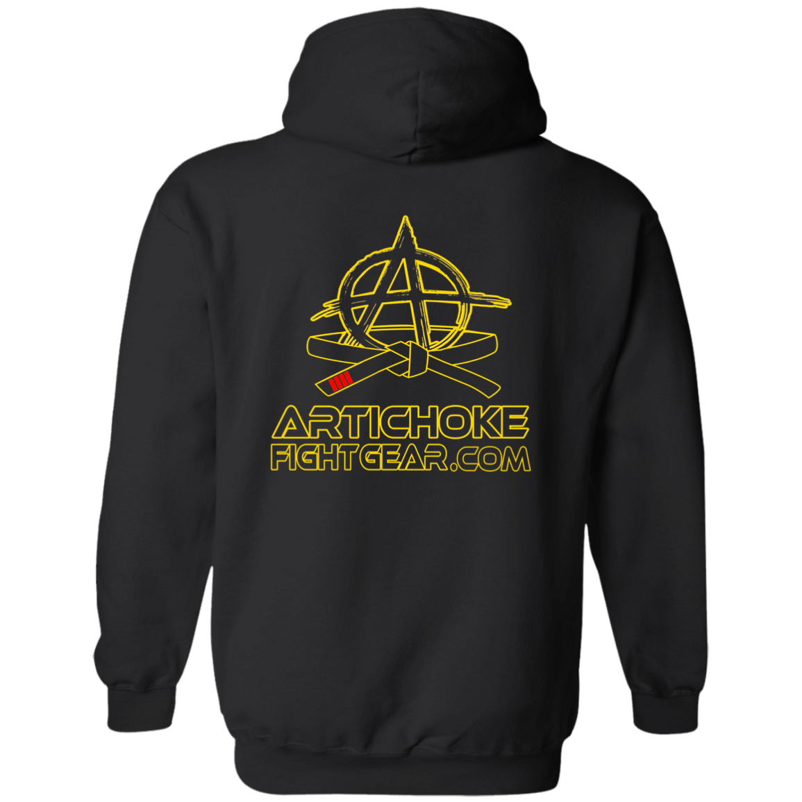 Artichoke Fight Gear Custom Design #20. You Don't Know the Power of Jiu Jitsu. Basic Pullover Hoodie