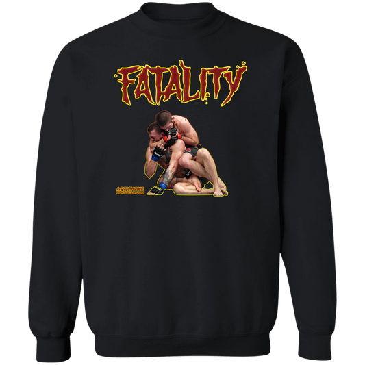 Artichoke Fight Gear Custom Design #21. FATLAITY! Crewneck Pullover Sweatshirt