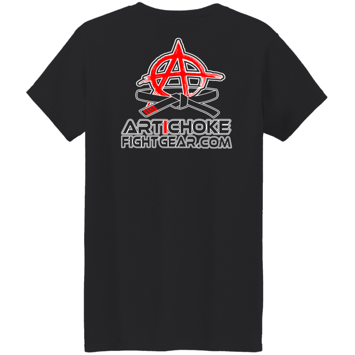 Artichoke Fight Gear Custom Design #14. ON SITE! Ladies' 100% Pre-Shrunk Cotton T-Shirt