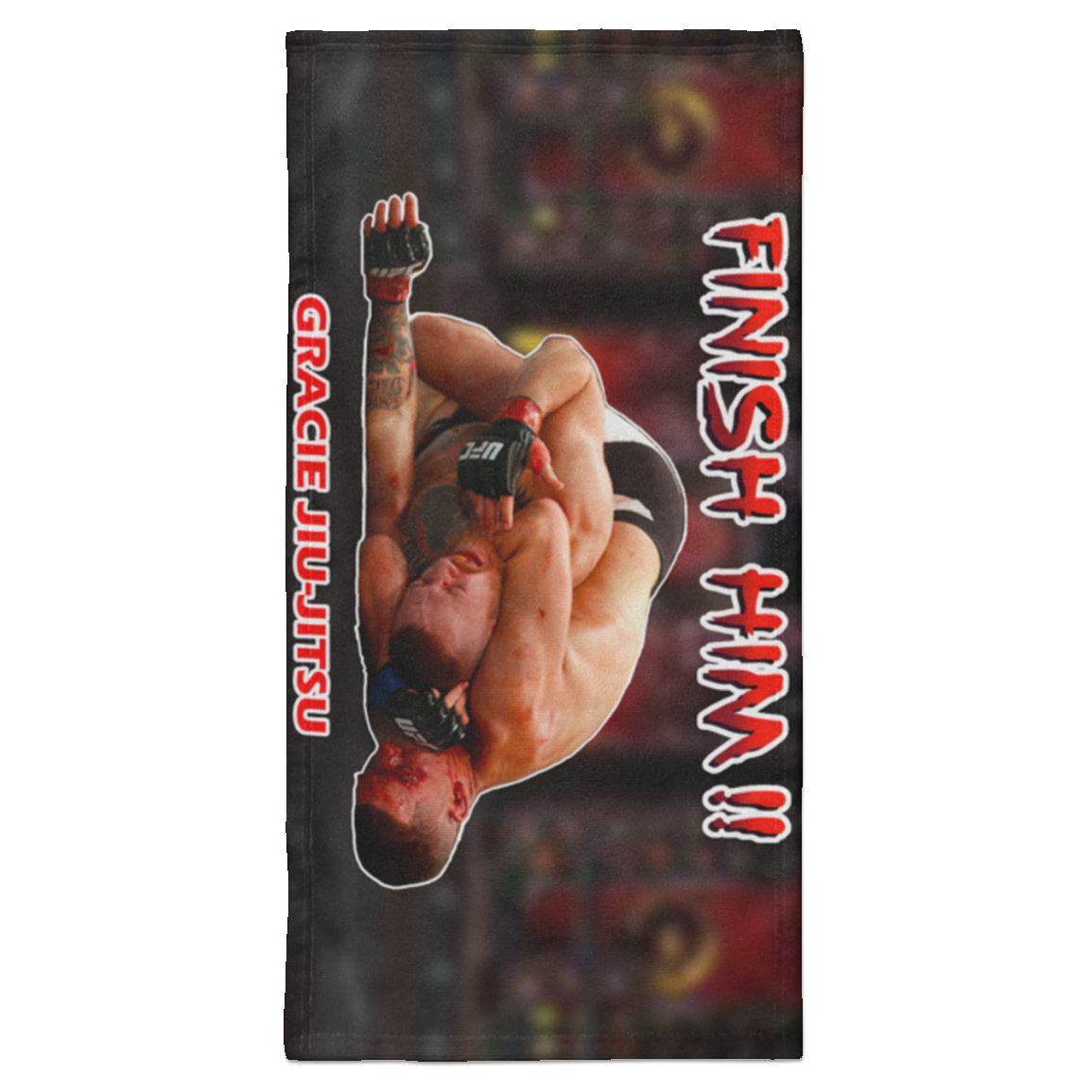 Artichoke Fight Gear Custom Design #8. Finish Him! Towel - 15x30