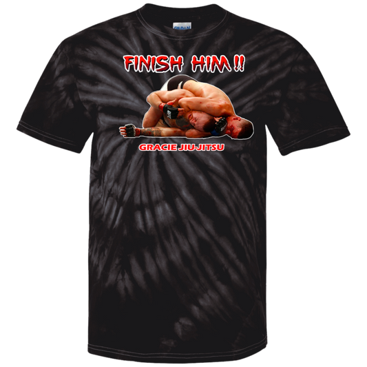 Artichoke Fight Gear Custom Design #8. Finish Him! Youth Tie Dye T-Shirt