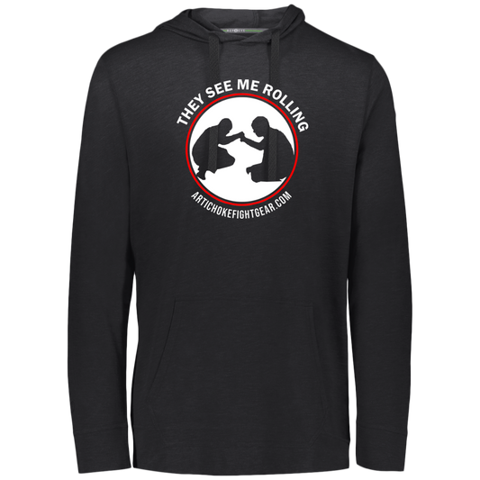 Artichoke Fight Gear Custom Design #16. They See Me Rolling. Eco Triblend T-Shirt Hoodie