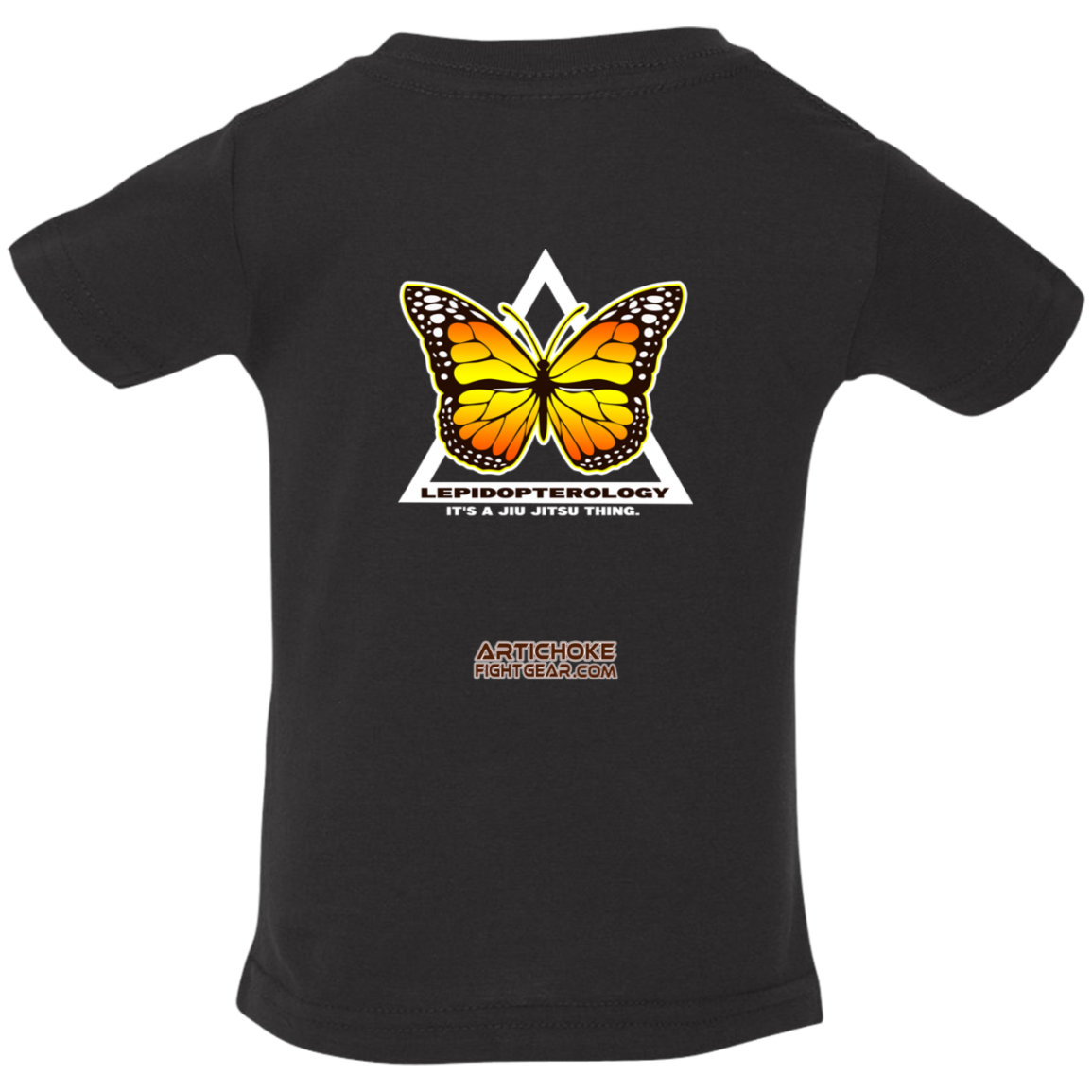 Artichoke Fight Gear Custom Design #6. Lepidopterology (Study of butterflies). Butterfly Guard. Infant Jersey T-Shirt