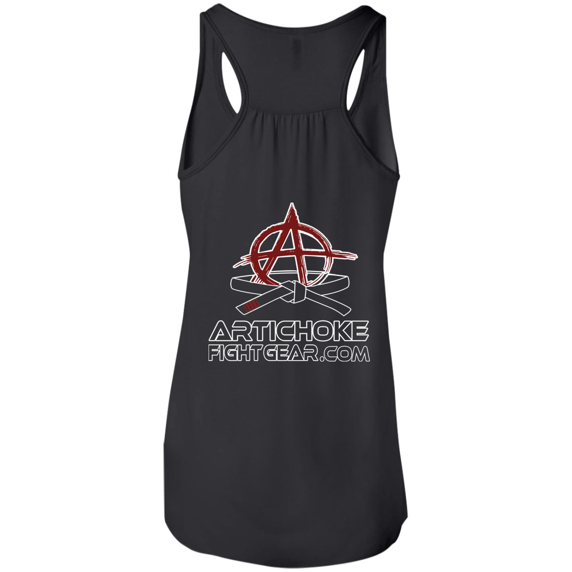 Artichoke Fight Gear Custom Design #21. FATLAITY! Flowy Racerback Tank