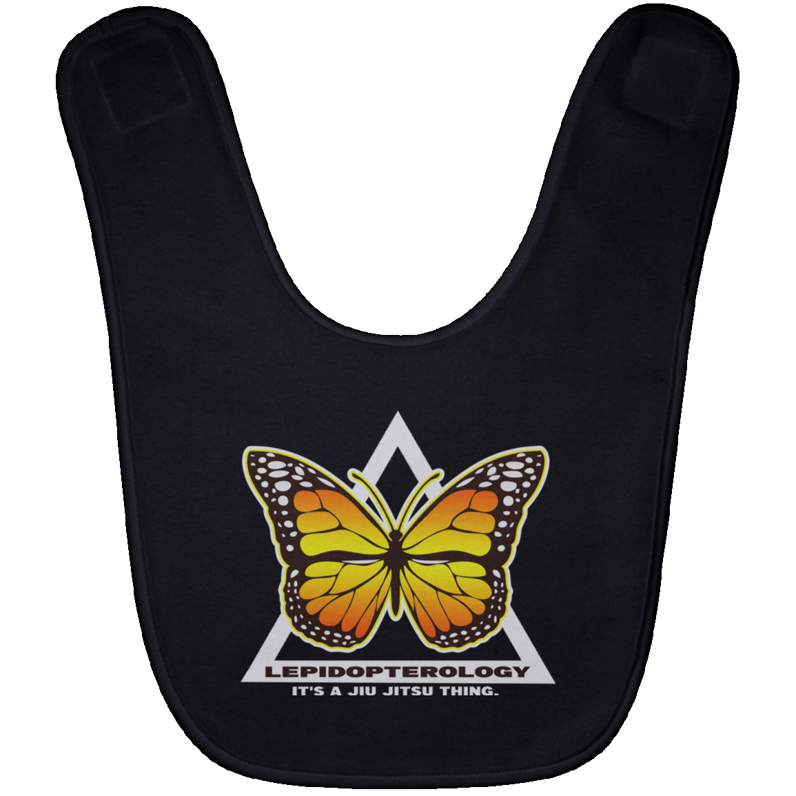 Artichoke Fight Gear Custom Design #6. Lepidopterology (Study of butterflies). Butterfly Guard. Baby Bib