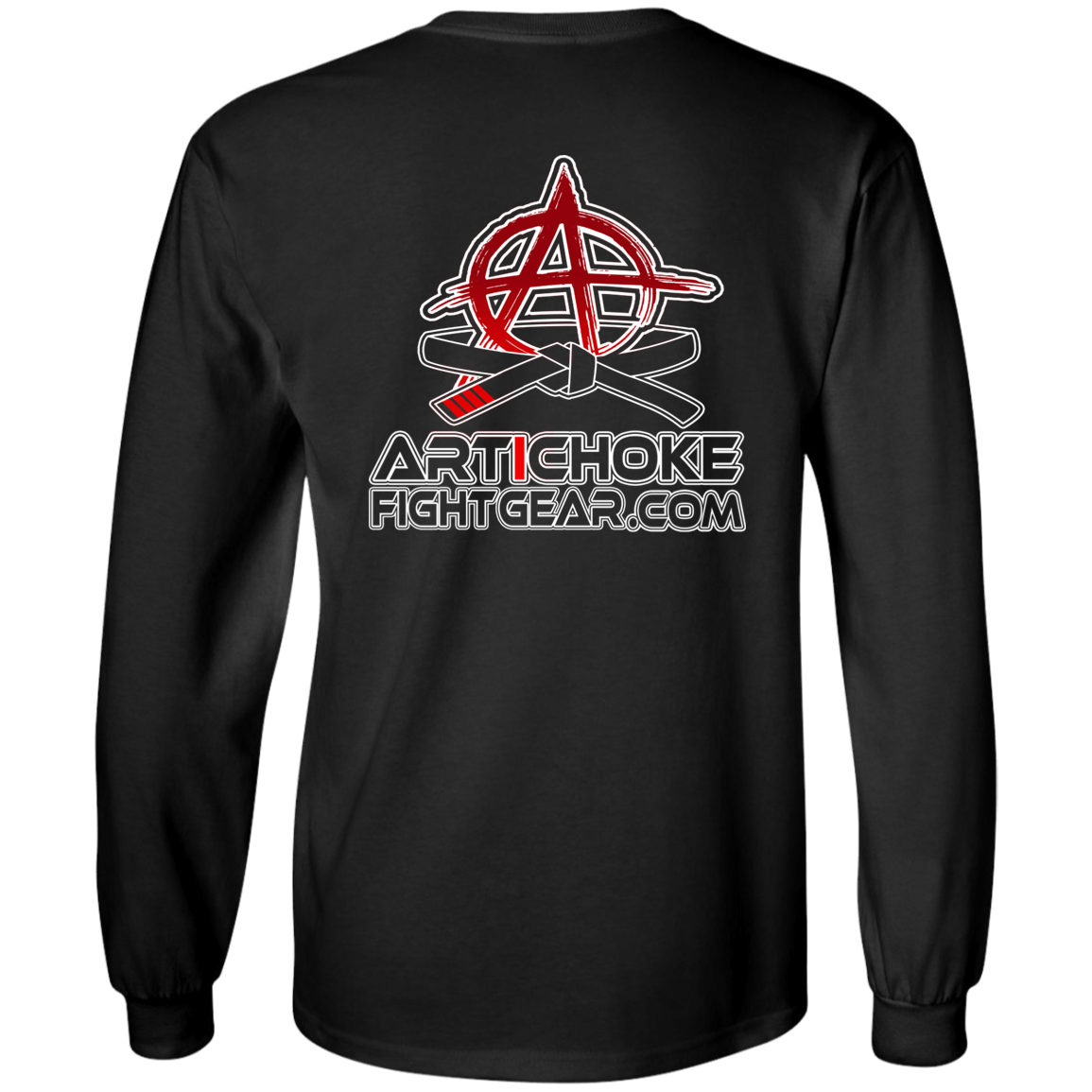 Artichoke Fight Gear Custom Design #8. Finish Him! 100% Cotton Long Sleeve