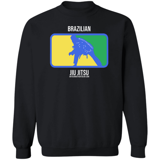 Artichoke Fight Gear Custom Design #13. BJJ, The New National Pastime. Crewneck Pullover Sweatshirt