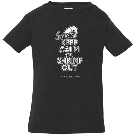 Artichoke Fight Gear Custom Design #12. Keep Calm and Shrimp Out. Infant Jersey T-Shirt