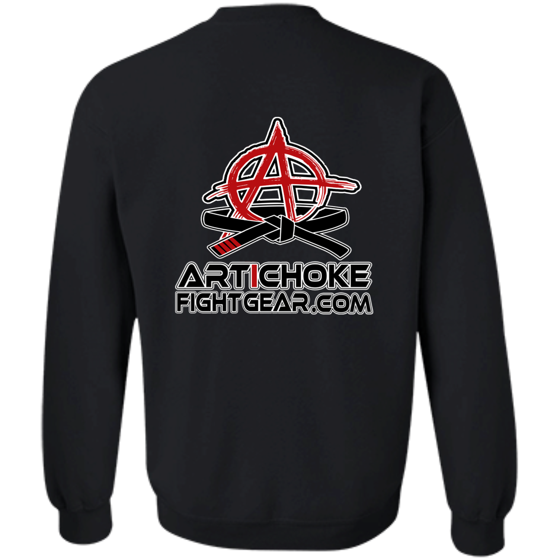 Artichoke Fight Gear Custom Design #5. Brutality! Crewneck Pullover Sweatshirt