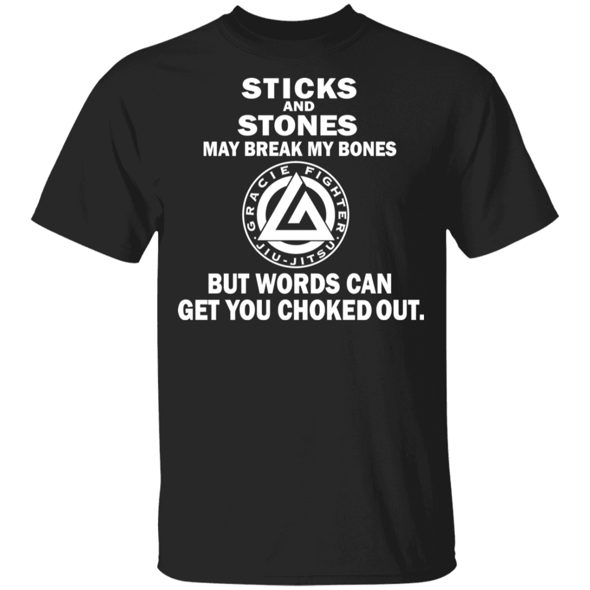 Artichoke Fight Gear Custom Design #19. Sticks and Stones. Youth 100% Cotton T-Shirt