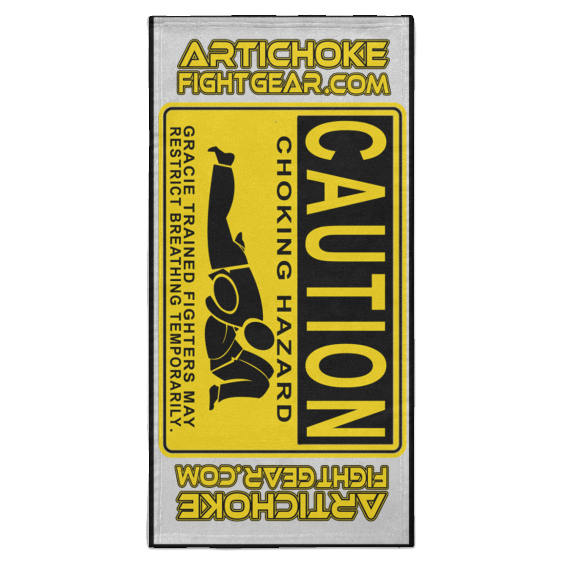 AFG Custom Design #07. CAUTION: CHOKING HAZARD. Towel - 15x30