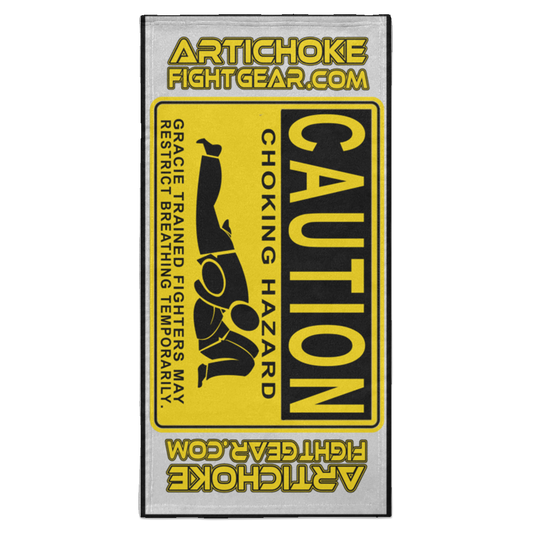 AFG Custom Design #07. CAUTION: CHOKING HAZARD. Towel - 15x30