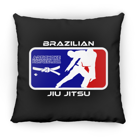 Artichoke Fight Gear Custom Design #4. MLB style BJJ. Large Square Pillow