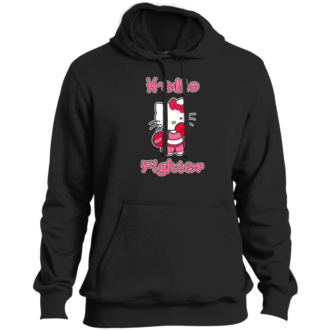 Artichoke Fight Gear Custom Design #11. Hello Fighter. Tall Pullover Hoodie