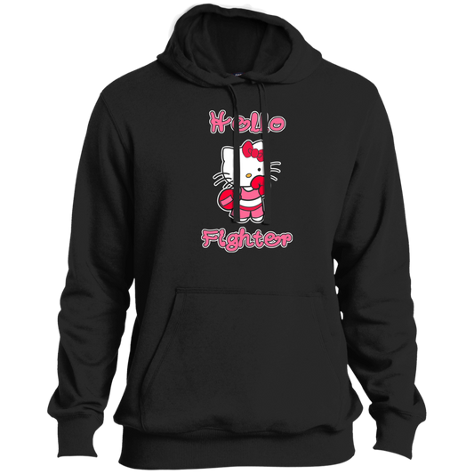 Artichoke Fight Gear Custom Design #11. Hello Fighter. Tall Pullover Hoodie