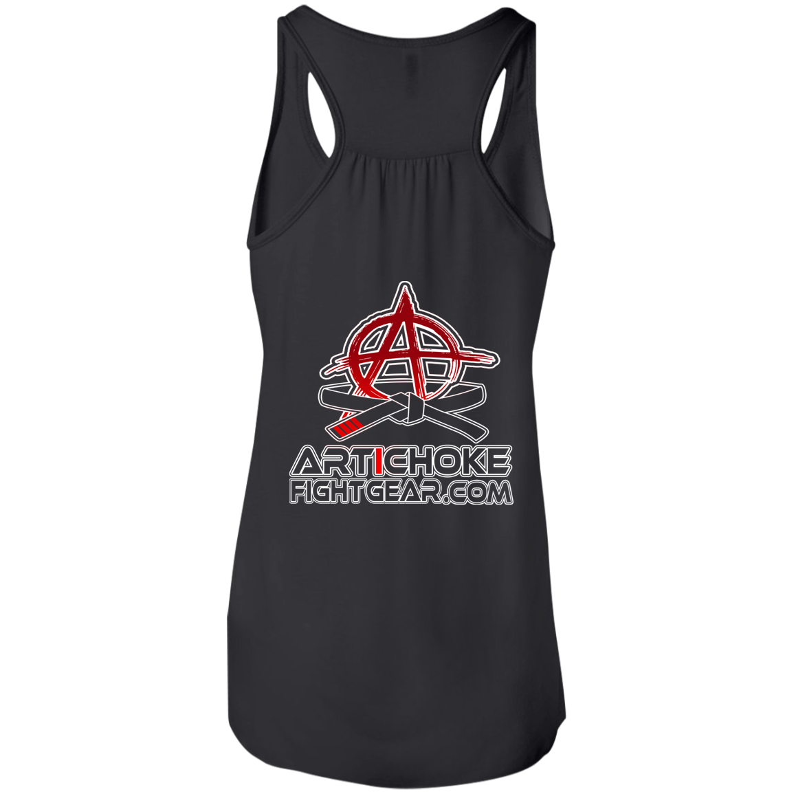 AFG Custom Design #08. FINISH HIM! Flowy Racerback Tank