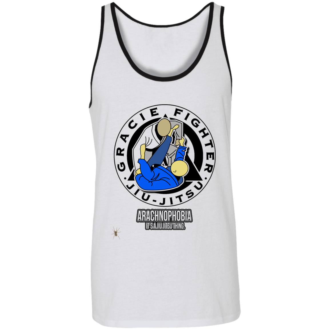 Artichoke Fight Gear Custom Design #1. Arachnophobia: Fear of Spiders. Spider Guard. It's a Jiu Jitsu Thing. Unisex Tank