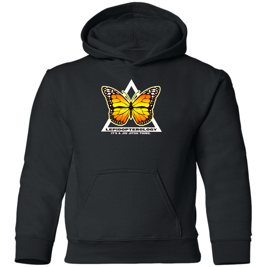 Artichoke Fight Gear Custom Design #6. Lepidopterology (Study of butterflies). Butterfly Guard. Youth Pullover Hoodie