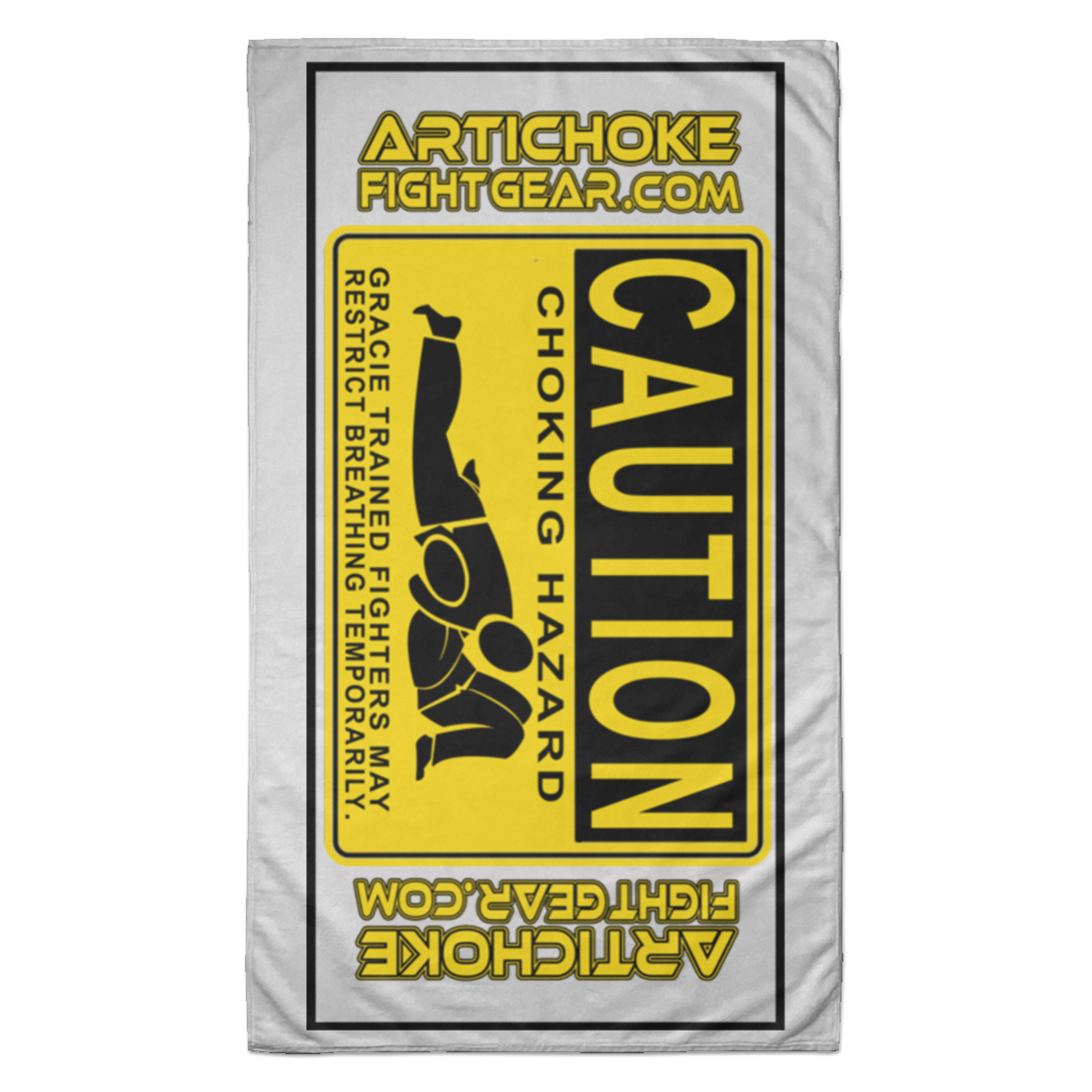 AFG Custom Design #07. CAUTION: CHOKING HAZARD. Towel - 35x60