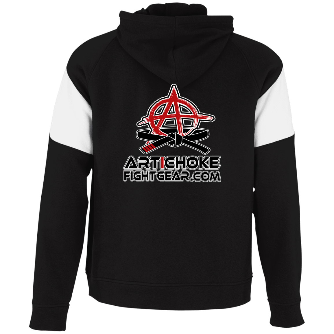 Artichoke Fight Gear Custom Design #5. Brutality! Colorblock Fleece Hoodie