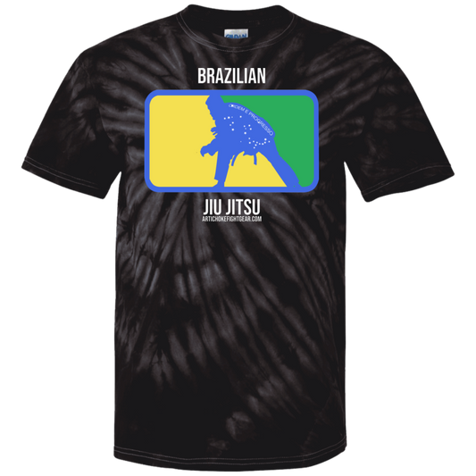 Artichoke Fight Gear Custom Design #13. BJJ, The New National Pastime. 100% Cotton Tie Dye T-Shirt