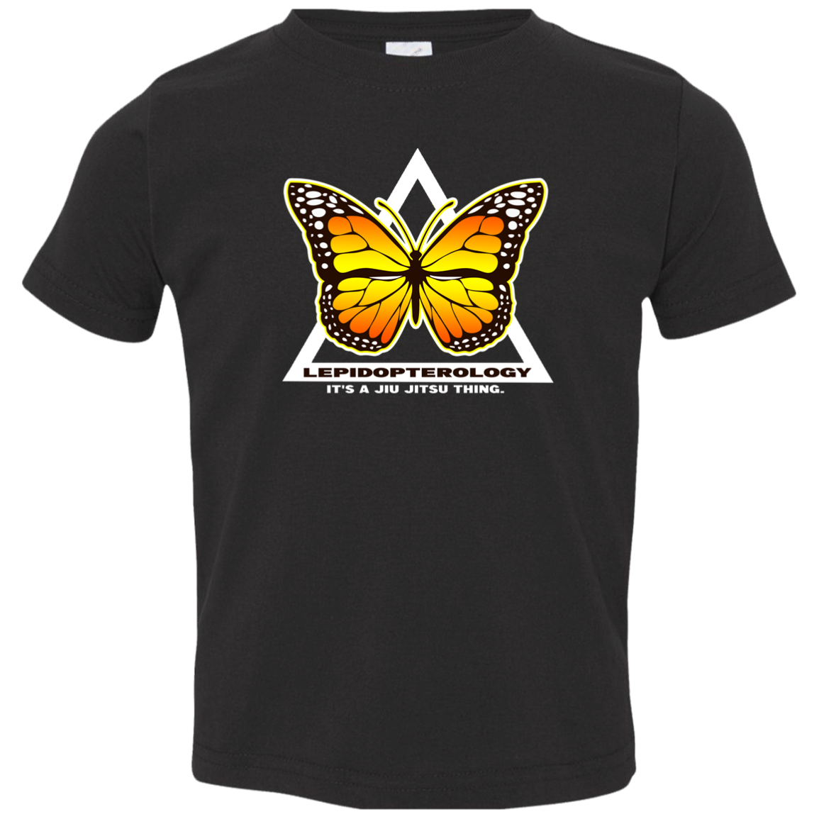 Artichoke Fight Gear Custom Design #6. Lepidopterology (Study of butterflies). Butterfly Guard. Toddler Jersey T-Shirt