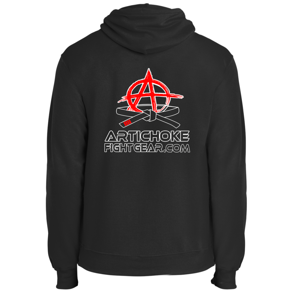 Artichoke Fight Gear Custom Design #19. Sticks and Stones. Fleece Pullover Hoodie