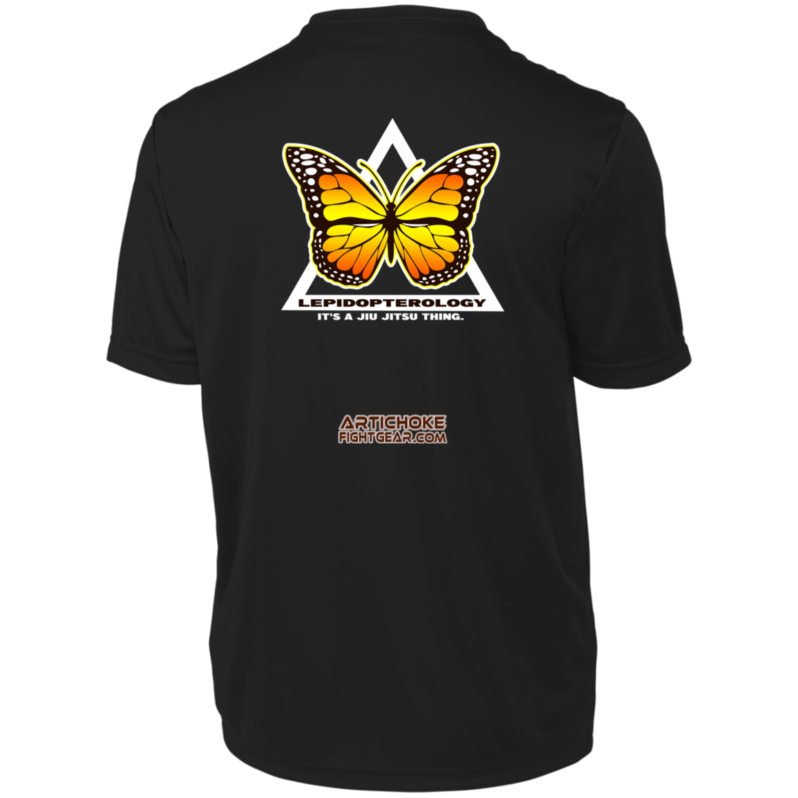 Artichoke Fight Gear Custom Design #6. Lepidopterology (Study of butterflies). Butterfly Guard. Youth Moisture-Wicking Tee